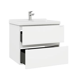 Тумба под раковину подвесная Onika Эвада 106156 60 см белый